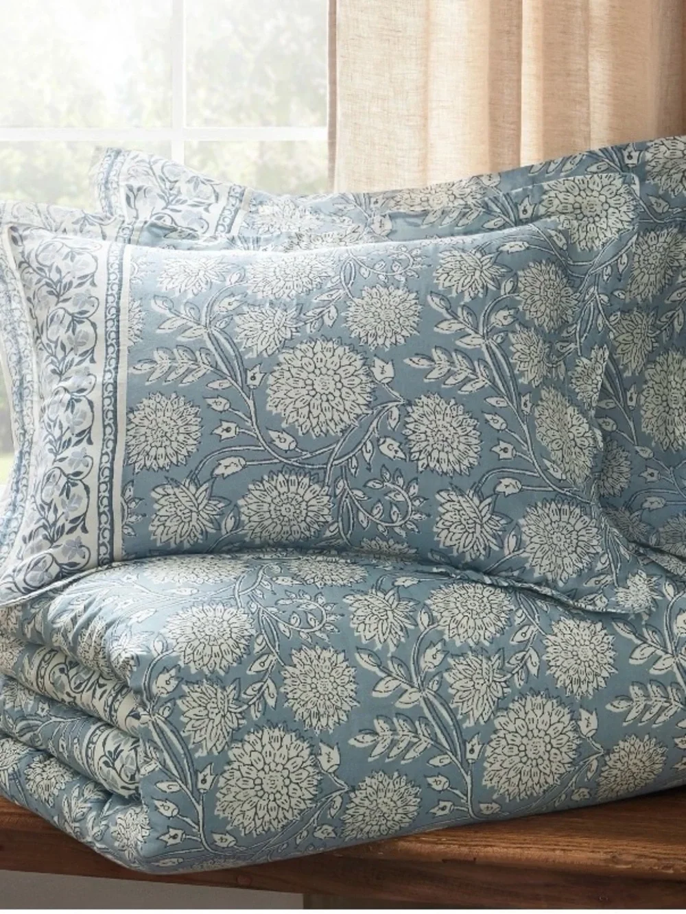 Levtex Home Adare Blue Comforter Set 3 Pc - King